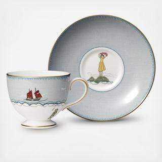 Sailors Farewell Teacup & Saucer Set