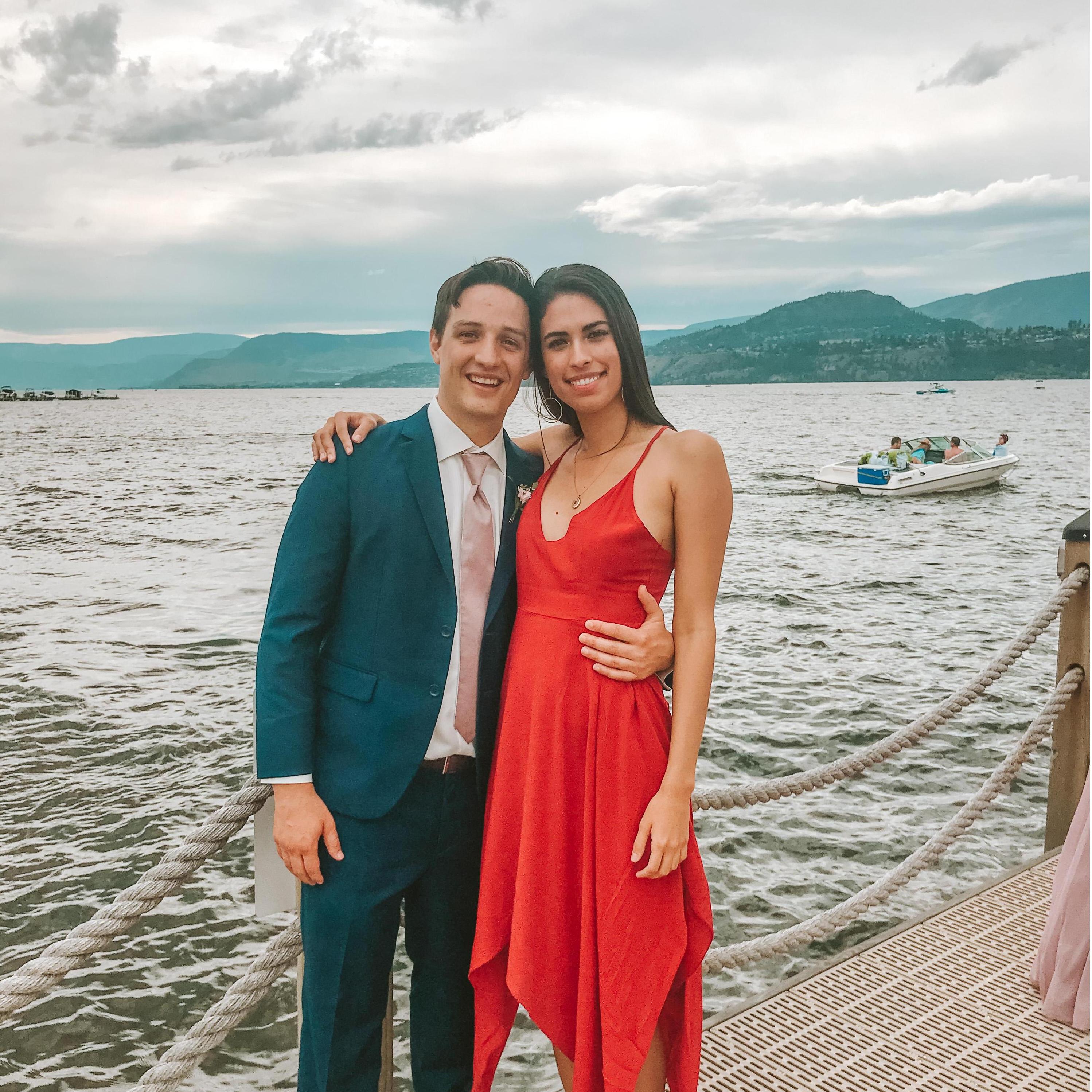 In Kelowna for our friends Keaton and Paula's wedding