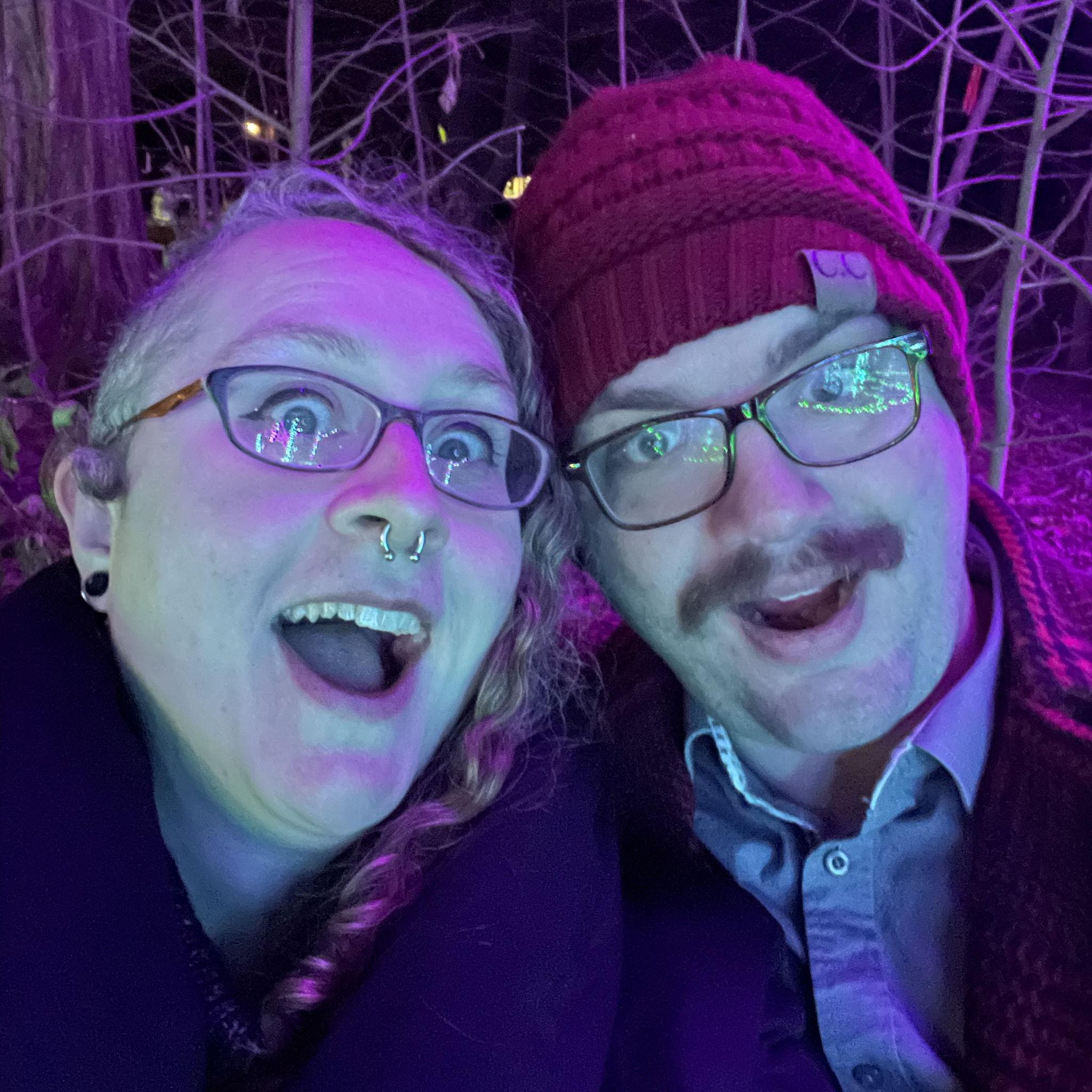 Taken just a few moments before Reggie proposed, this was perfect timing.
