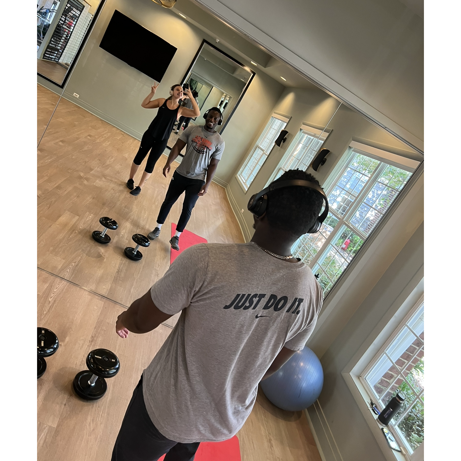 You can always catch us in the gym working on our noodle arms - May 2022