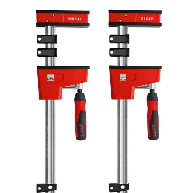 BESSEY KRE3531 PAIR 31" K Body REVO Parallel Bar Clamp Now With Hex Key Clamping