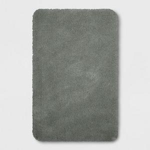 37"x23" Performance Nylon Bath Rug Gray - Threshold™