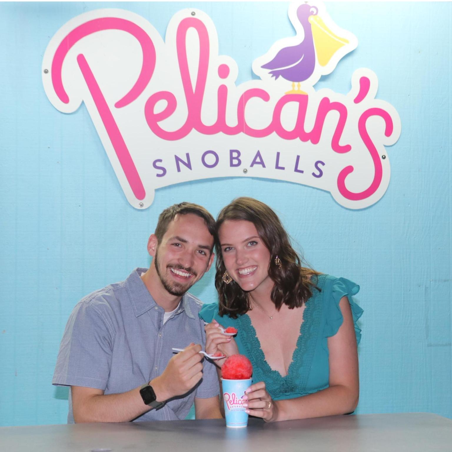 We went to Pelicans on one of the first "dates". We had to snap some photos here to reminisce