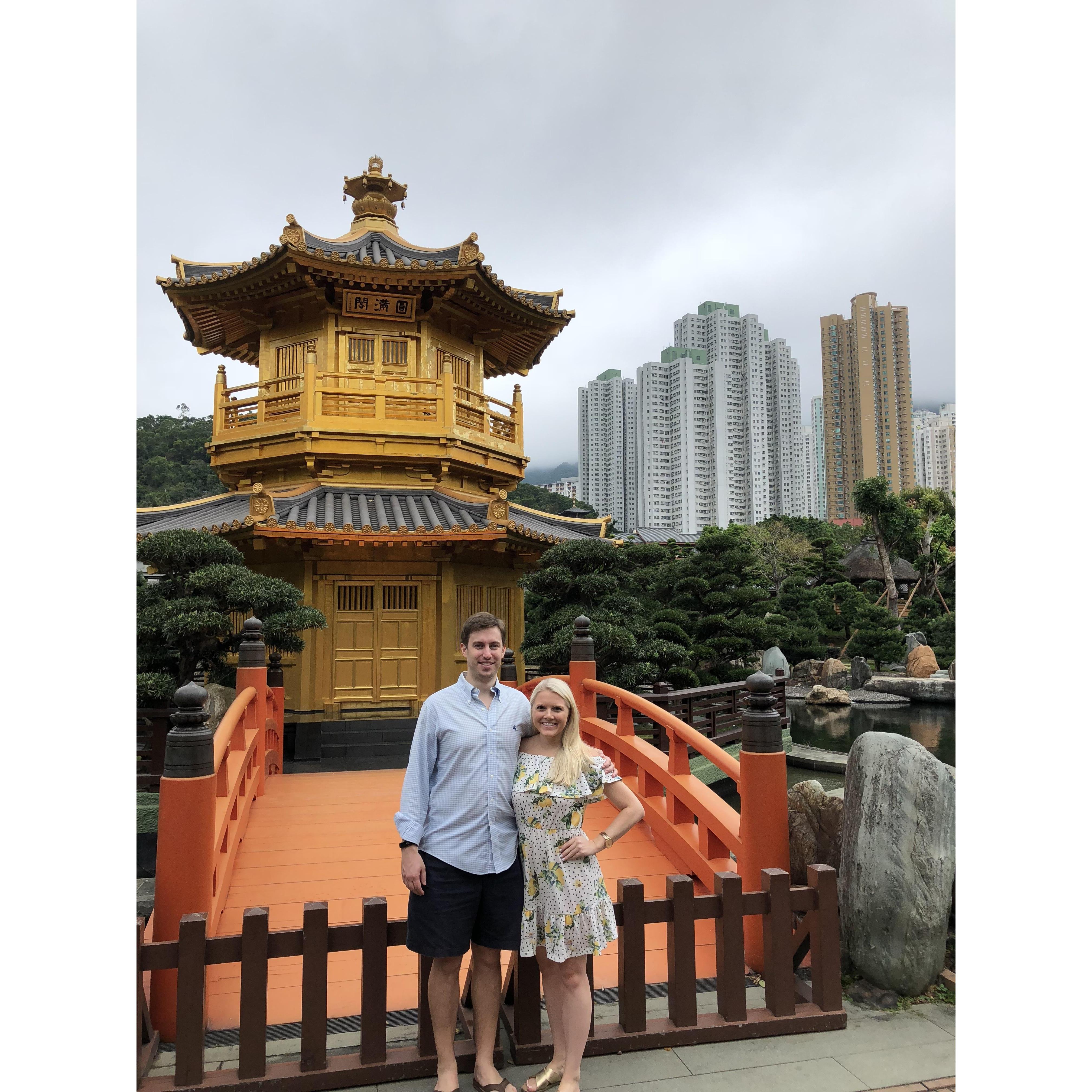 About 2 hours before we got engaged in Hong Kong! (Nov 2018)
