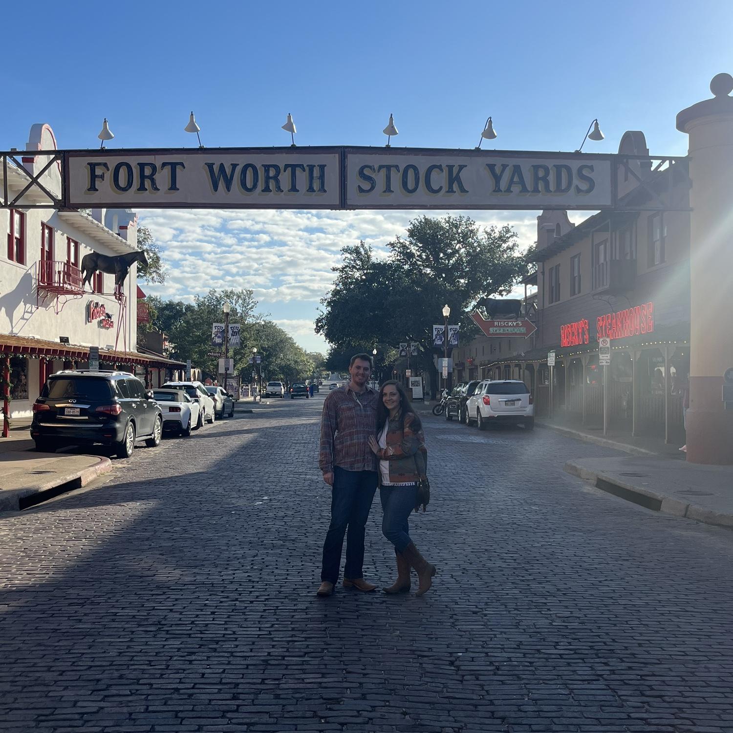 The Fort Worth Stockyards was one of our favorite places when we lived in Texas!