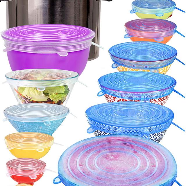 Silicone Stretch Lids
