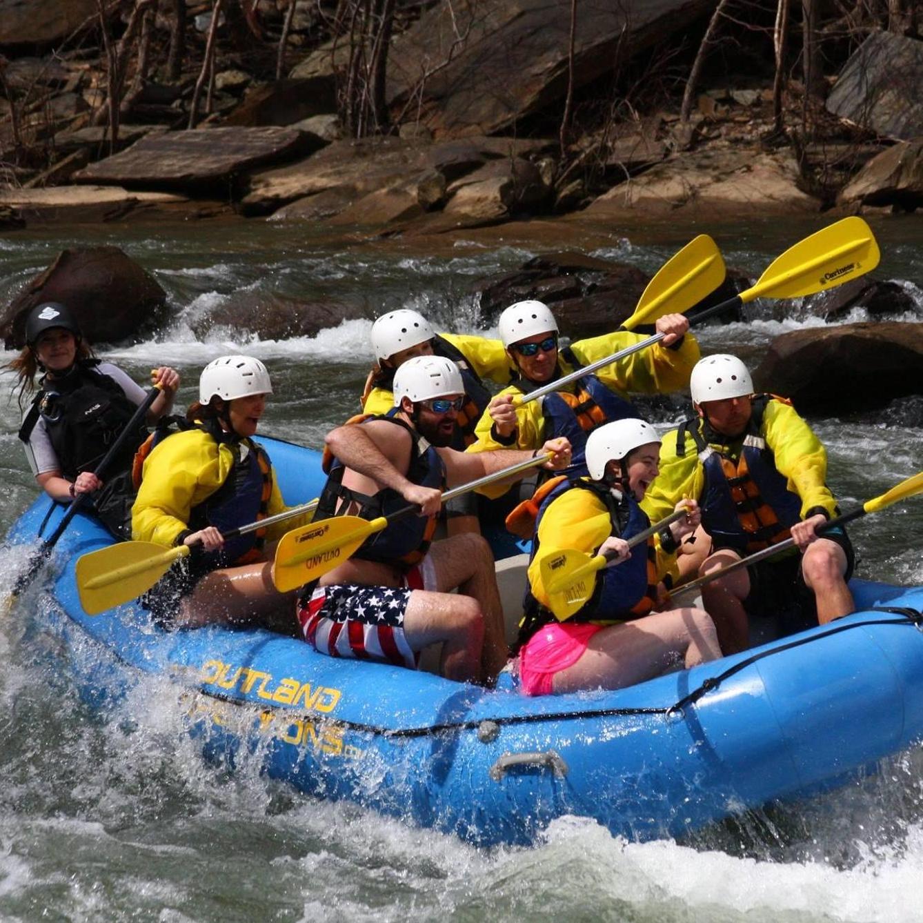White water rafting in Tennesse