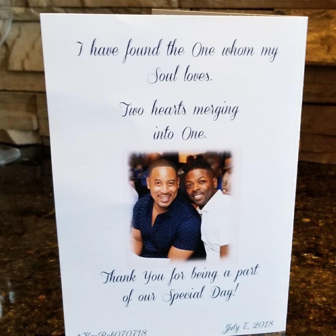 Our Mystery Brunch for our wedding party.