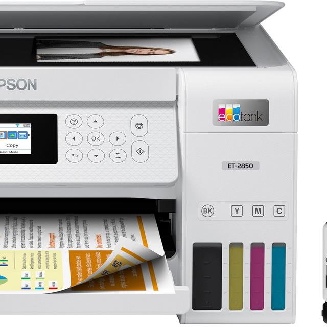 Epson - EcoTank ET-2850 All-in-One Cartridge-Free Supertank Printer