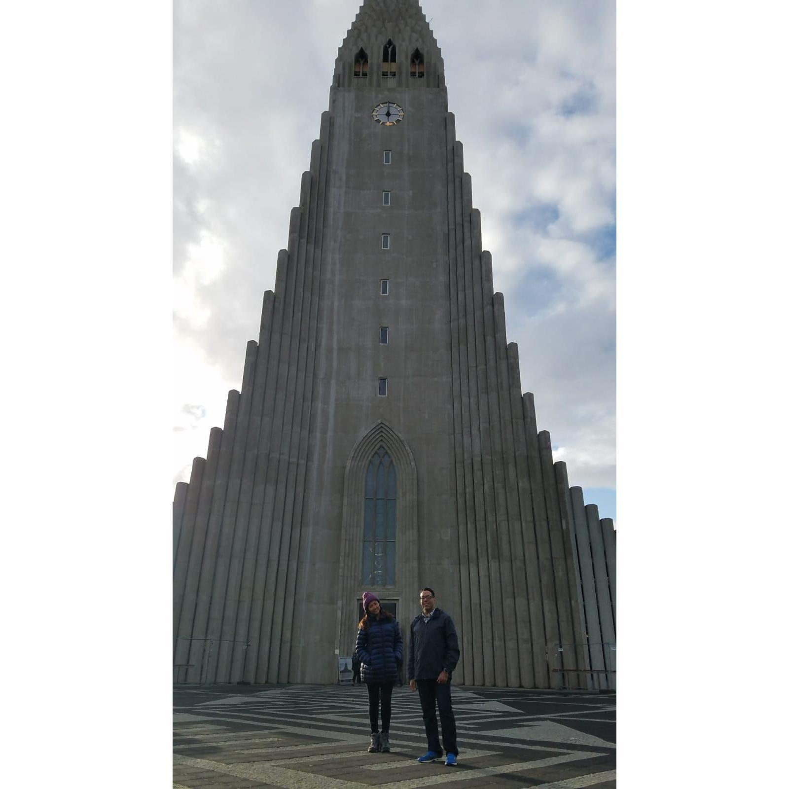 Hallgrimskirkja,a lutheran church of Iceland; parish church in Reykjavik, Iceland
