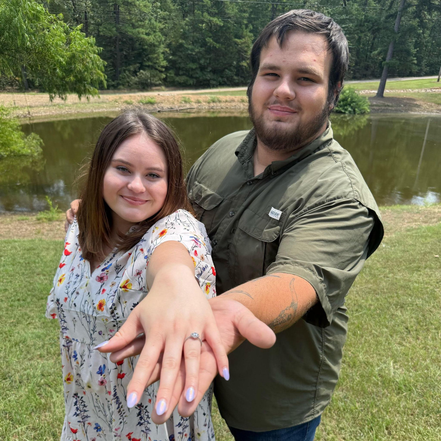 When we got engaged!!