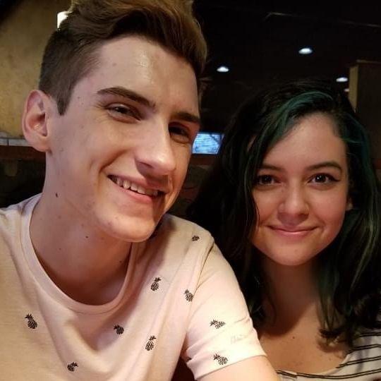 Dinner with Gage's parents after his college graduation ceremony in 2021