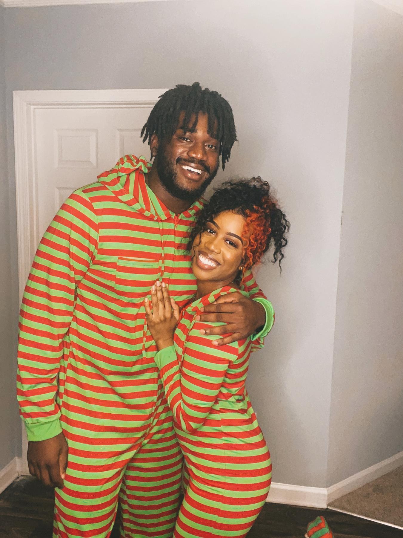 Our very first picture together Christmas Day!