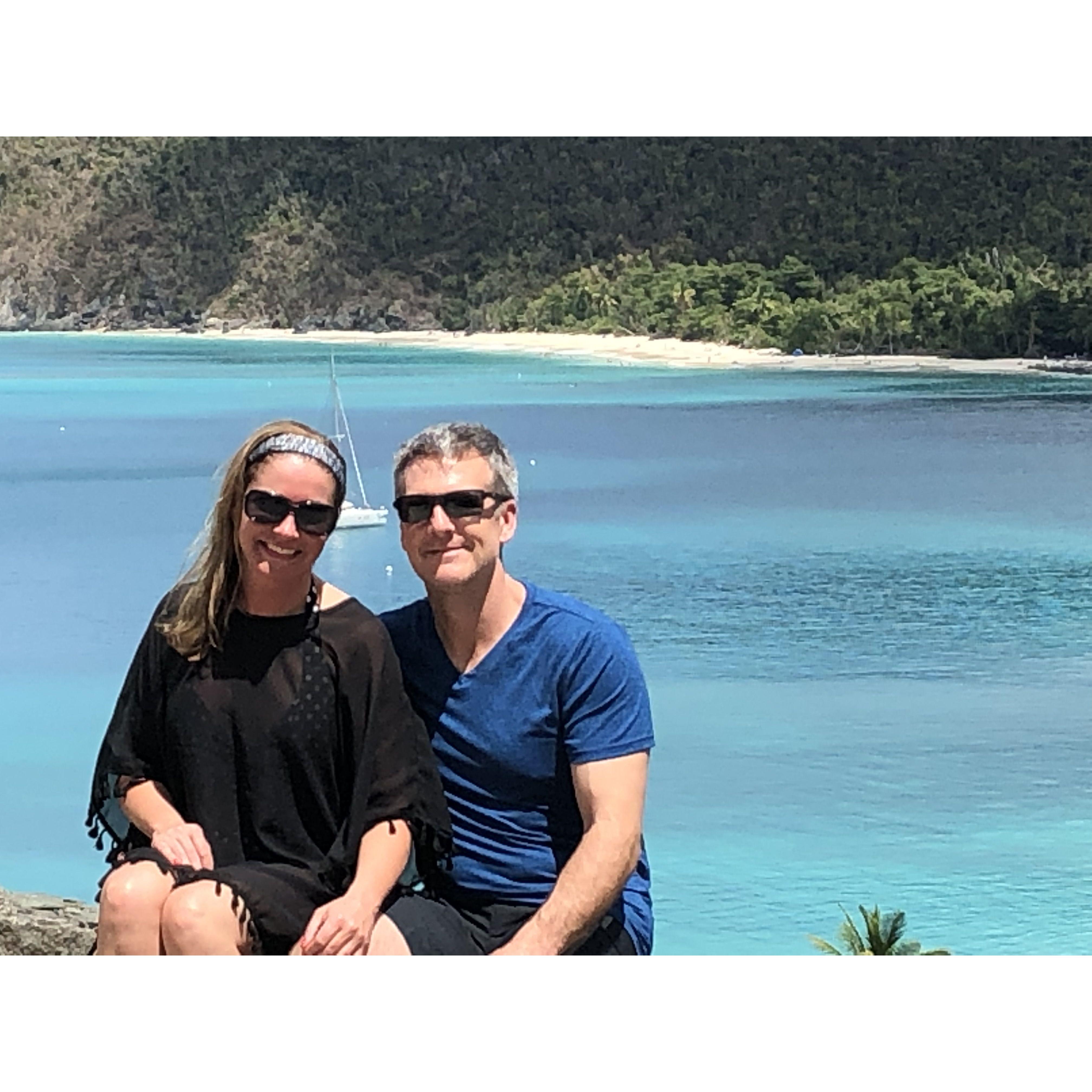First St. John trip together 🌴❤️ 2019