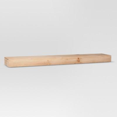 Wood Floating Shelf Pine - Threshold™