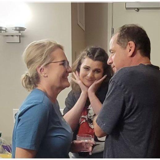 Hannah feeling the love : )