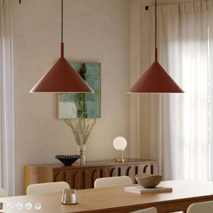 2 x Aino Pendant Lamp - Oxblood