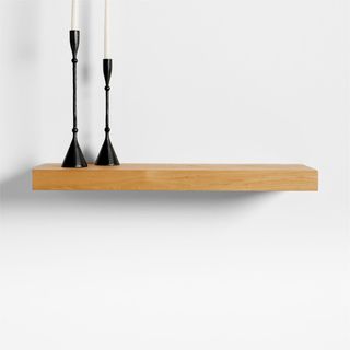 Wood Medium Floating Shelf