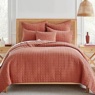 Mills Waffle 3-Piece Quilt Set