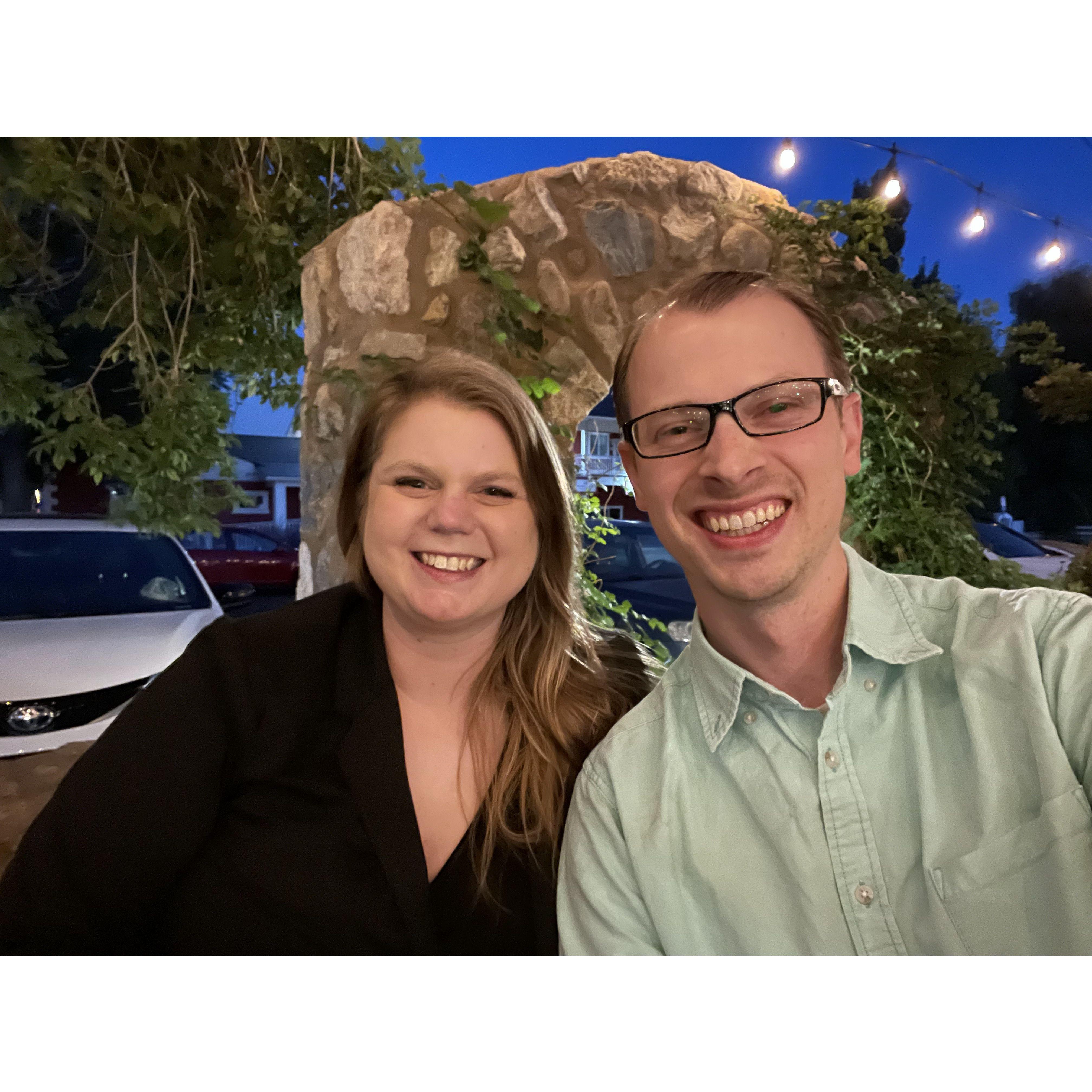 In Heber City for a night out.