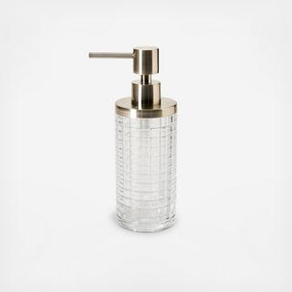 Prism Glass Lotion Pump