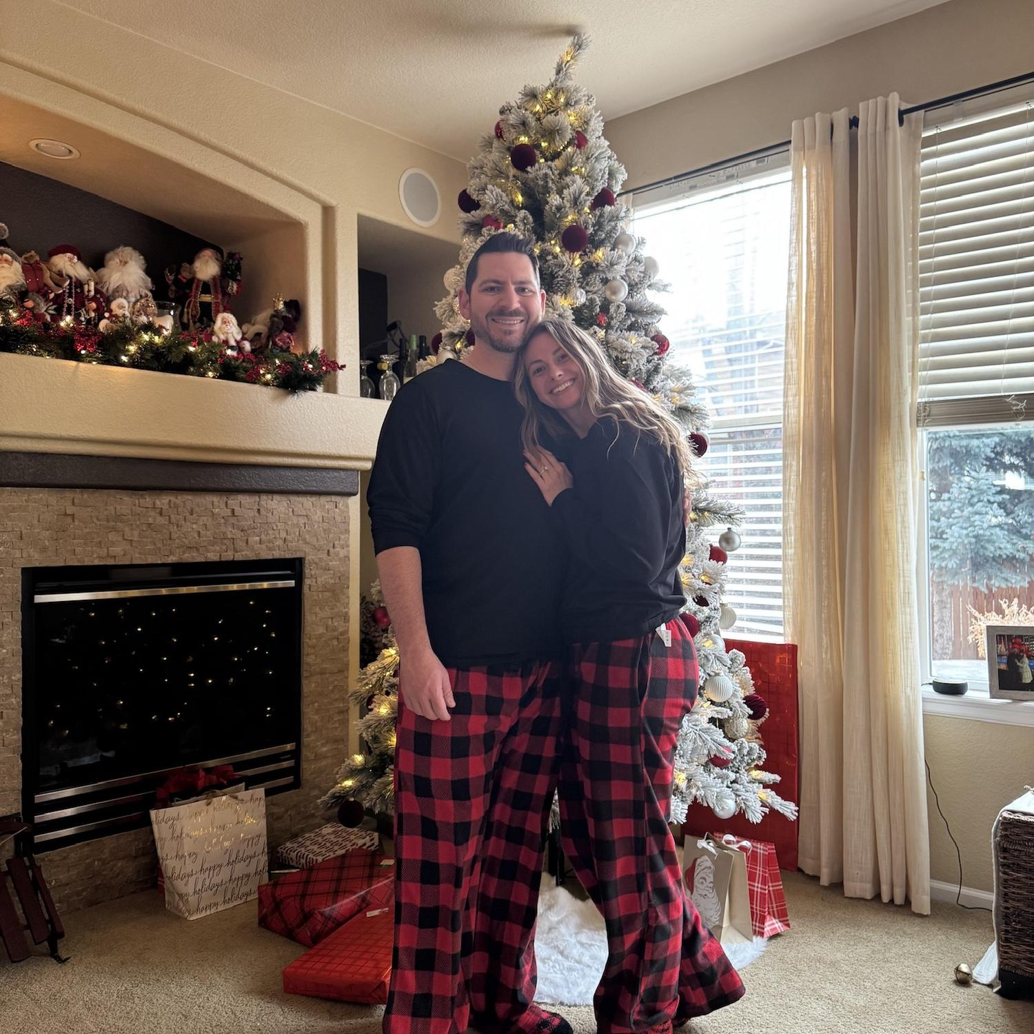 Our first Christmas engaged!
