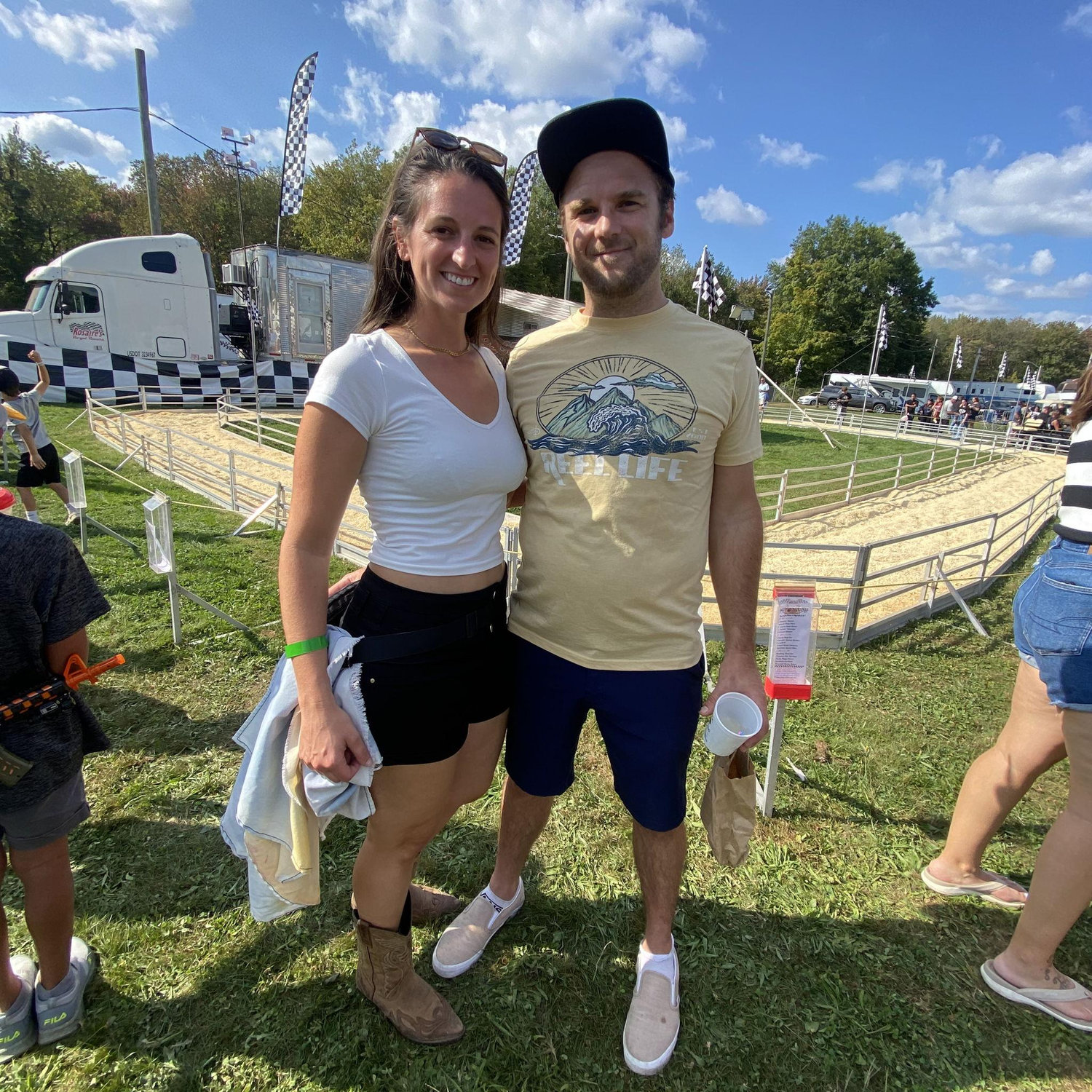 First ( and only?) Pig Race at the Durham Fair 2024. We were rooting for Lady Hoga!