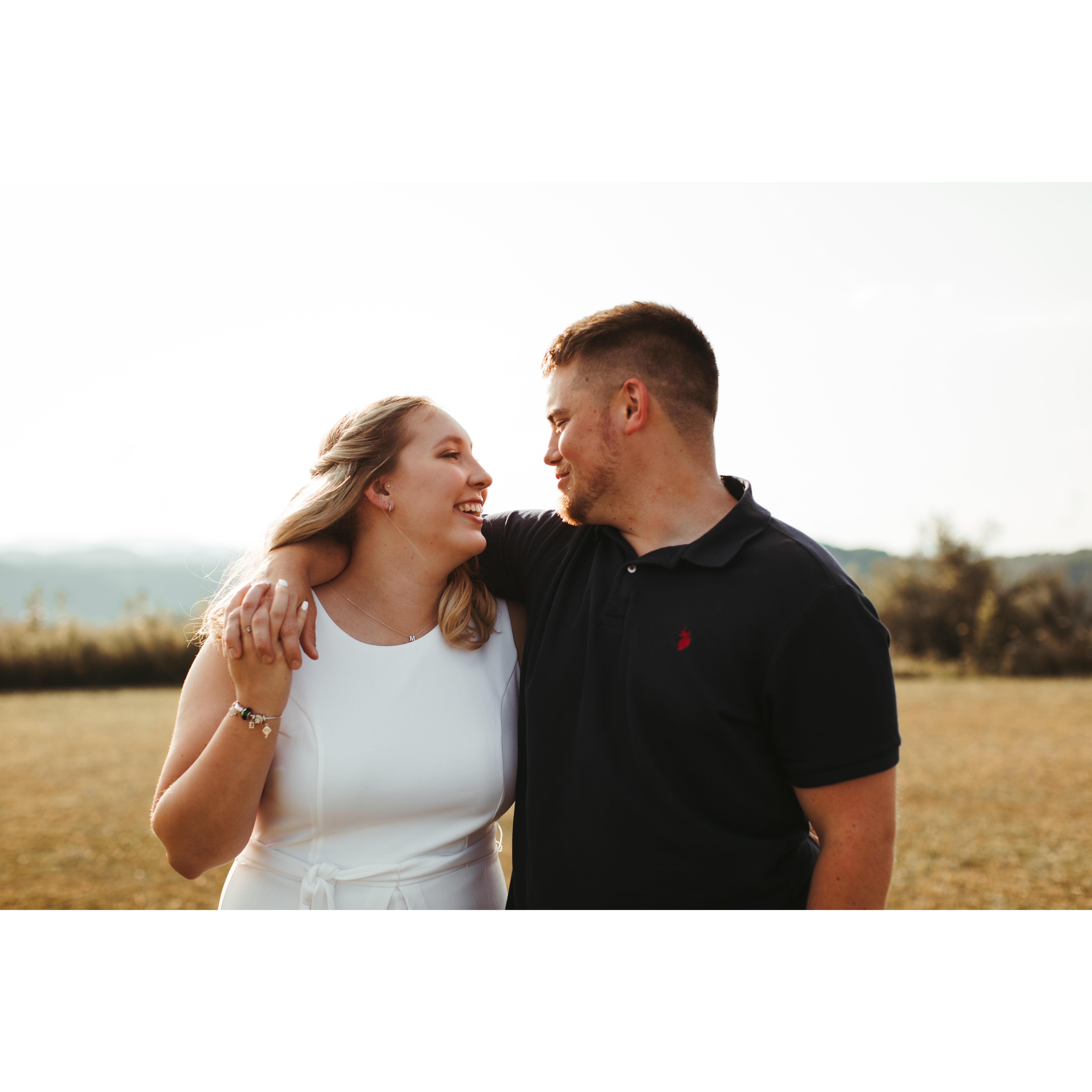 Engagement photo shoot!