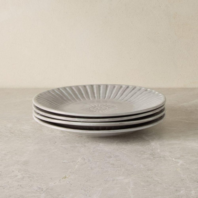 Solei Terracotta Salad Plate, Set of 4