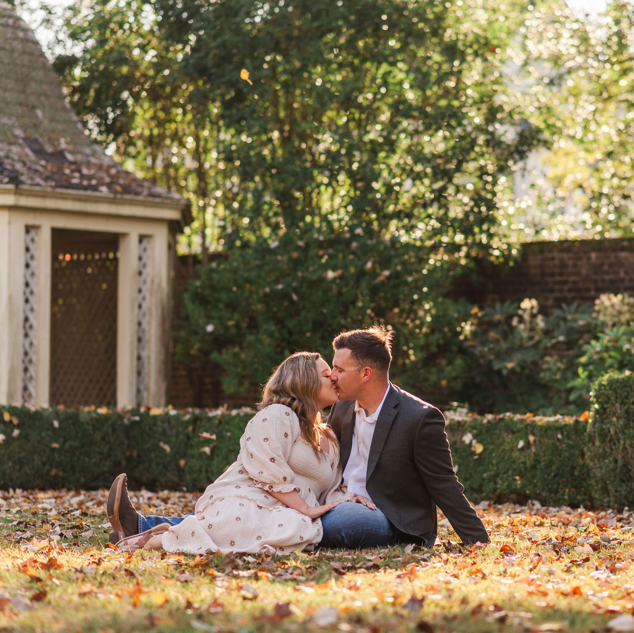 Engagement Photos by Emily Saunders in New Bern where Dustin proposed!