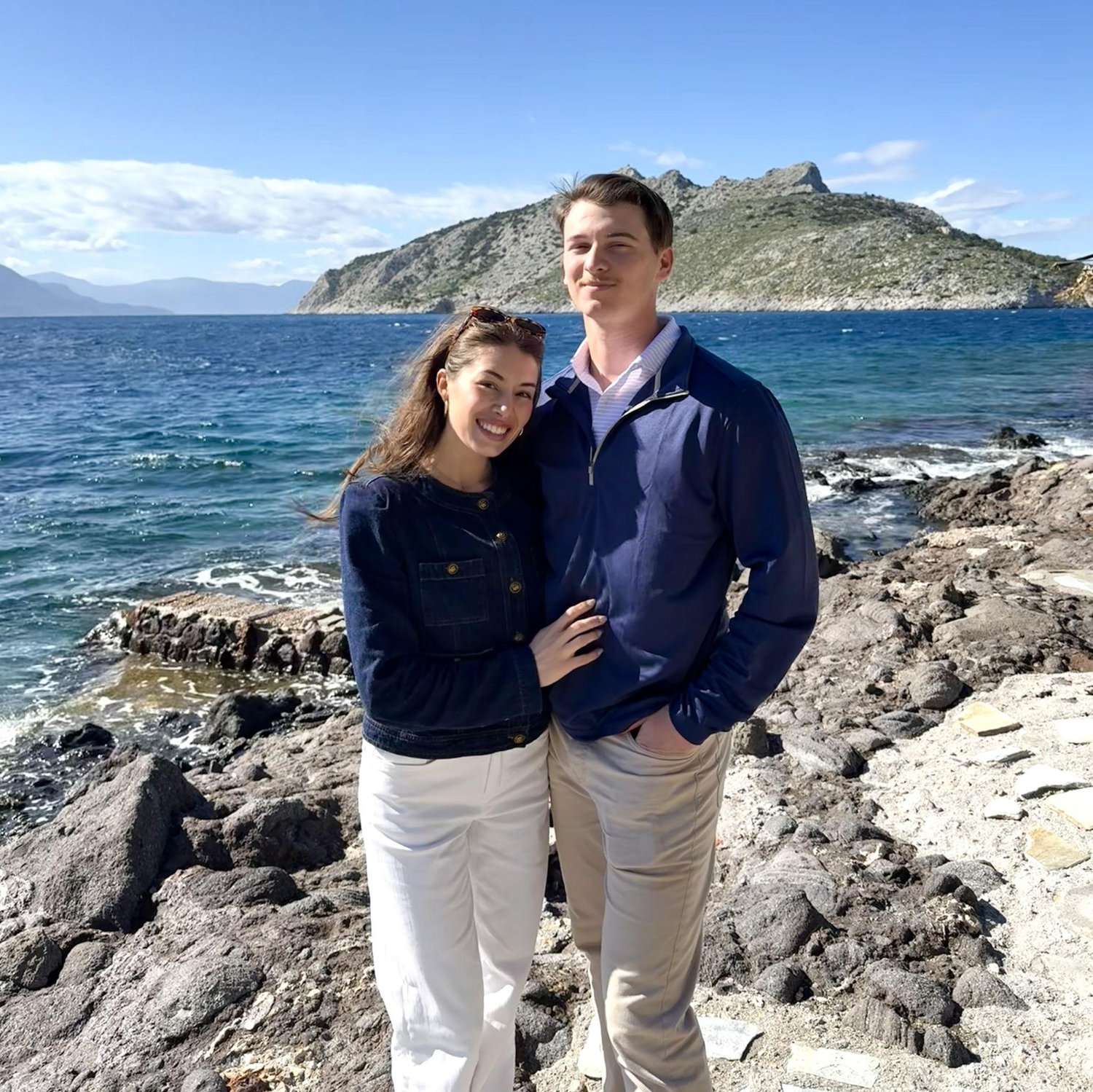 A moment from our trip to Greece where we toured Athens and the island of Aegina. Stunning scenery!