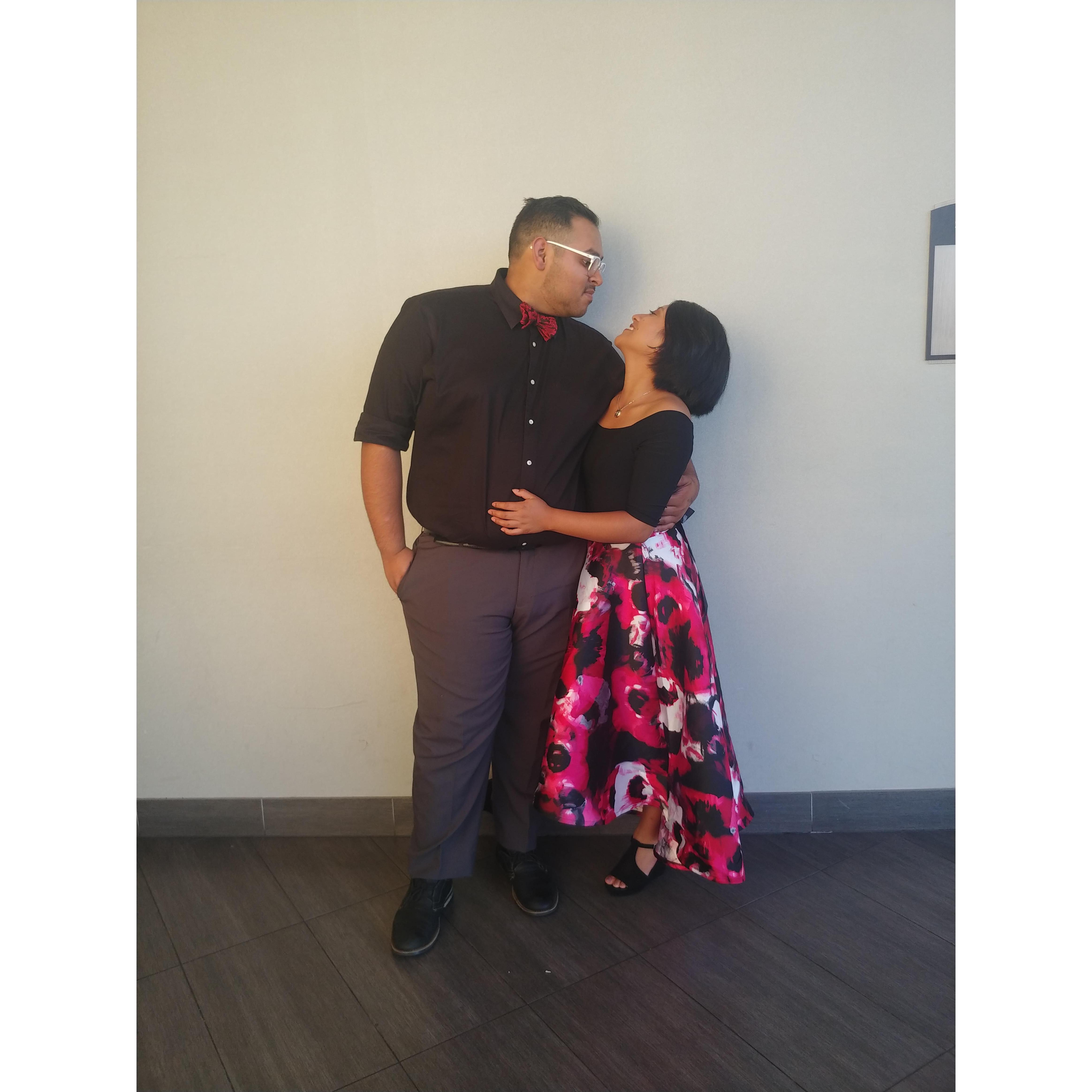 We snuck away from Belinda’s uncle’s wedding to take some pictures haha