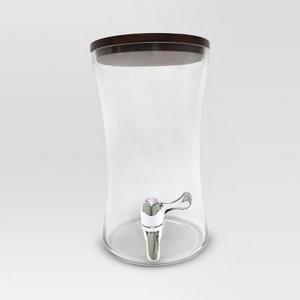 6L Glass Beverage Dispenser with Acacia Lid - Threshold™