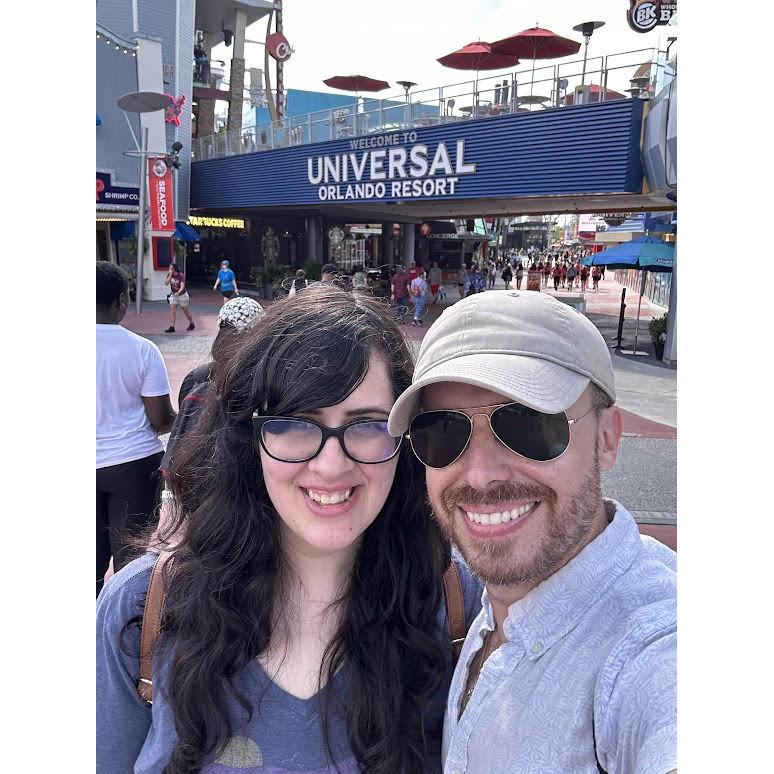 Fun date at Universal Studios - Orlando, Florida