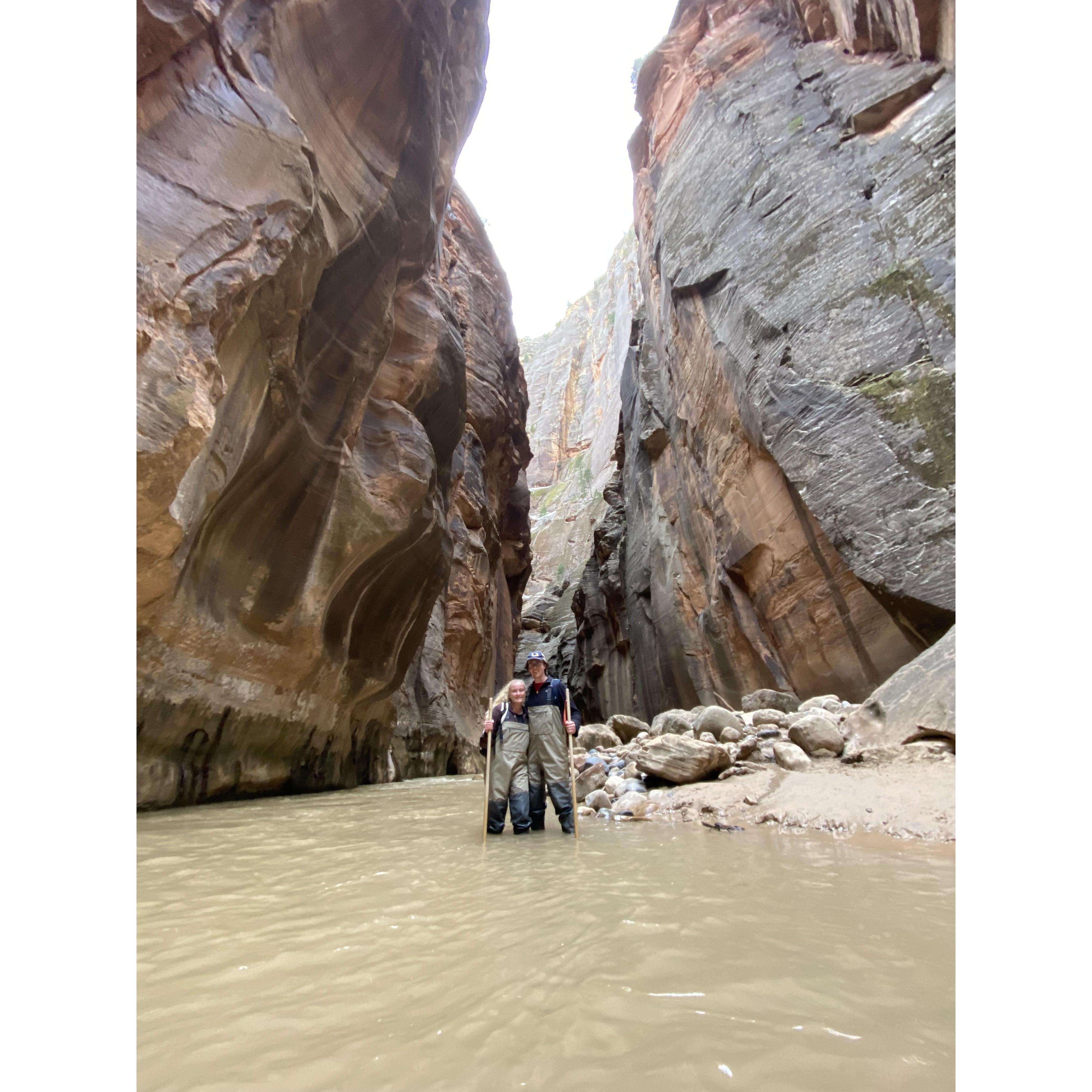 "The Narrows" Zion National Park, Utah
