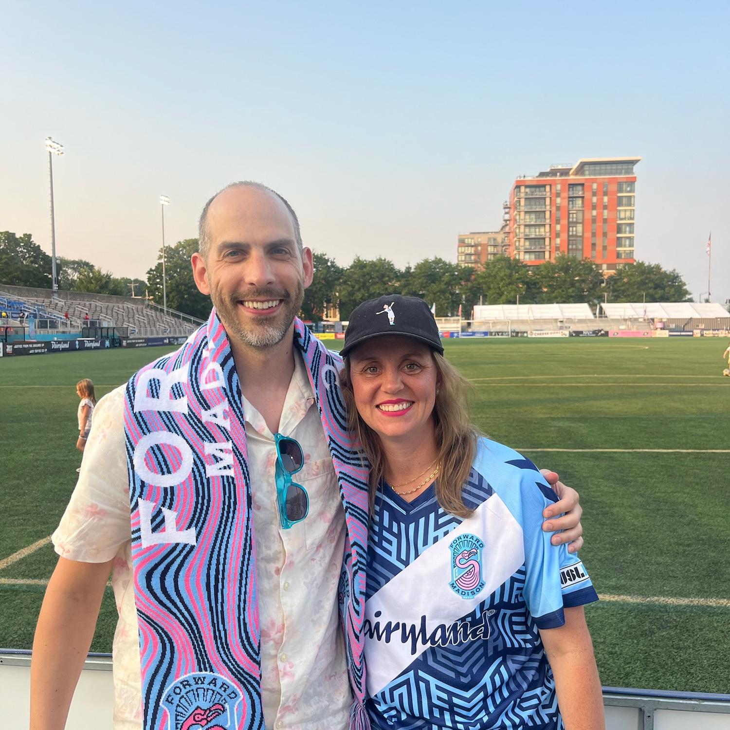 Breese Stevens Field for Forward Madison FC match, 2025