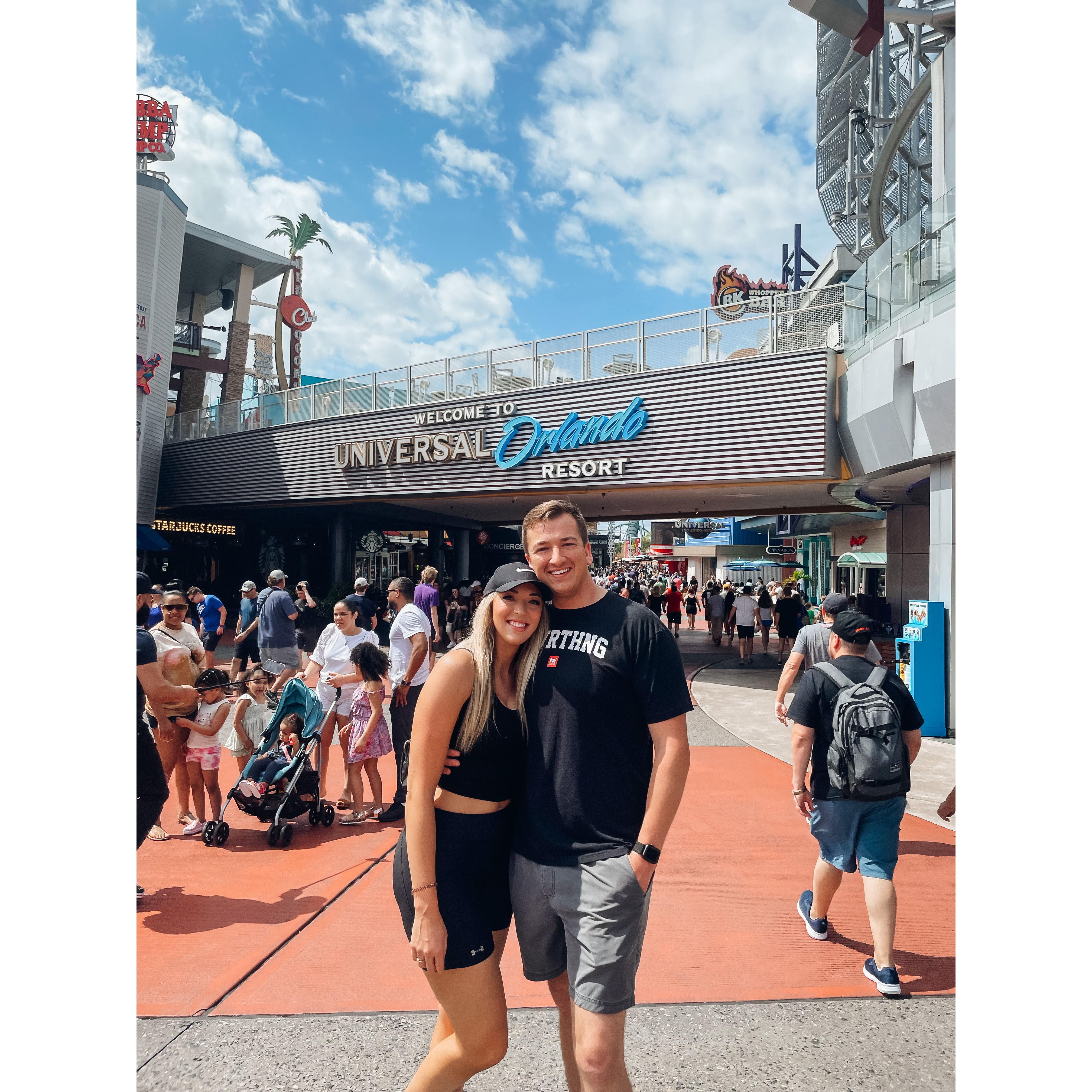 First Trip -- Universal Florida! March 2022