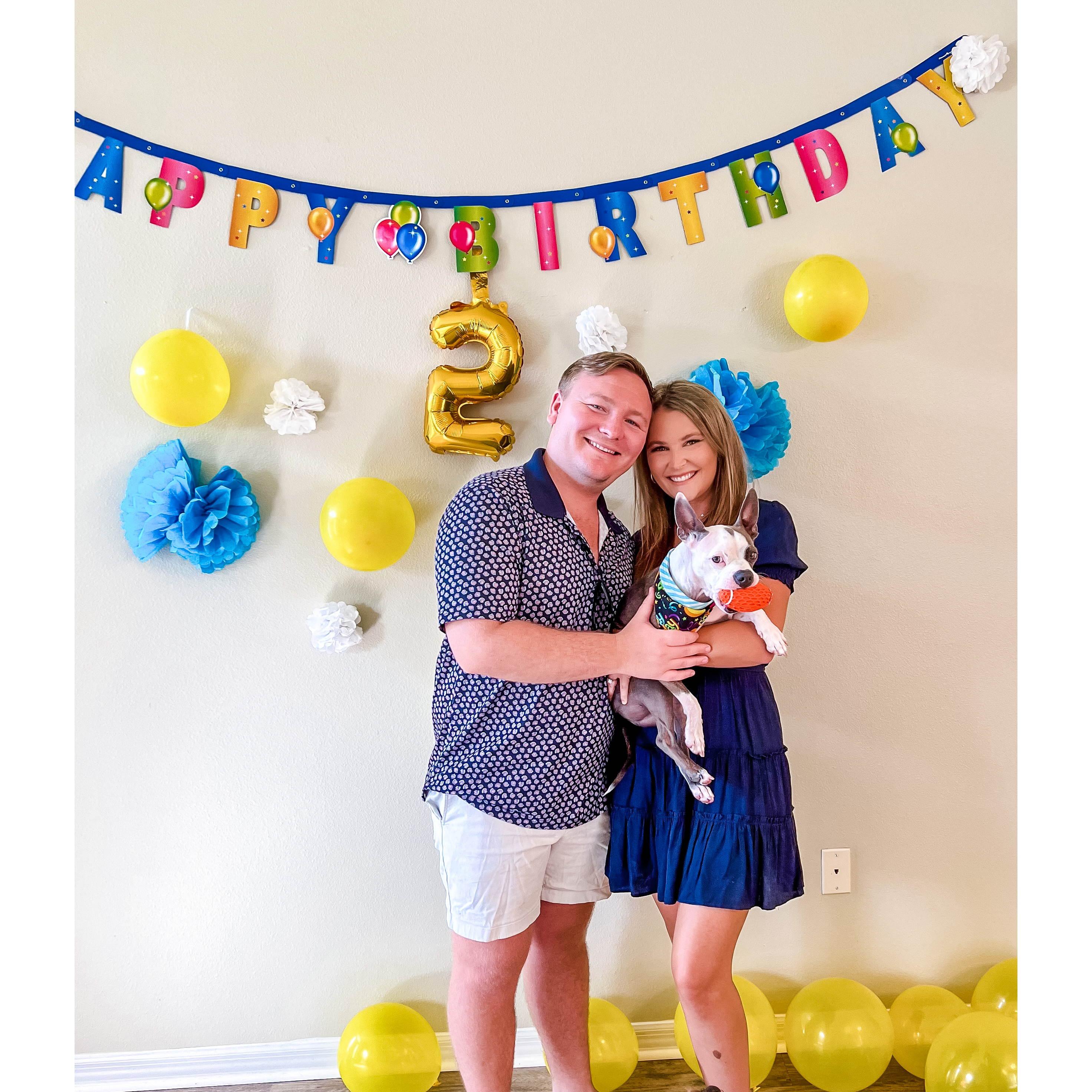 Winston's 2nd birthday! 
