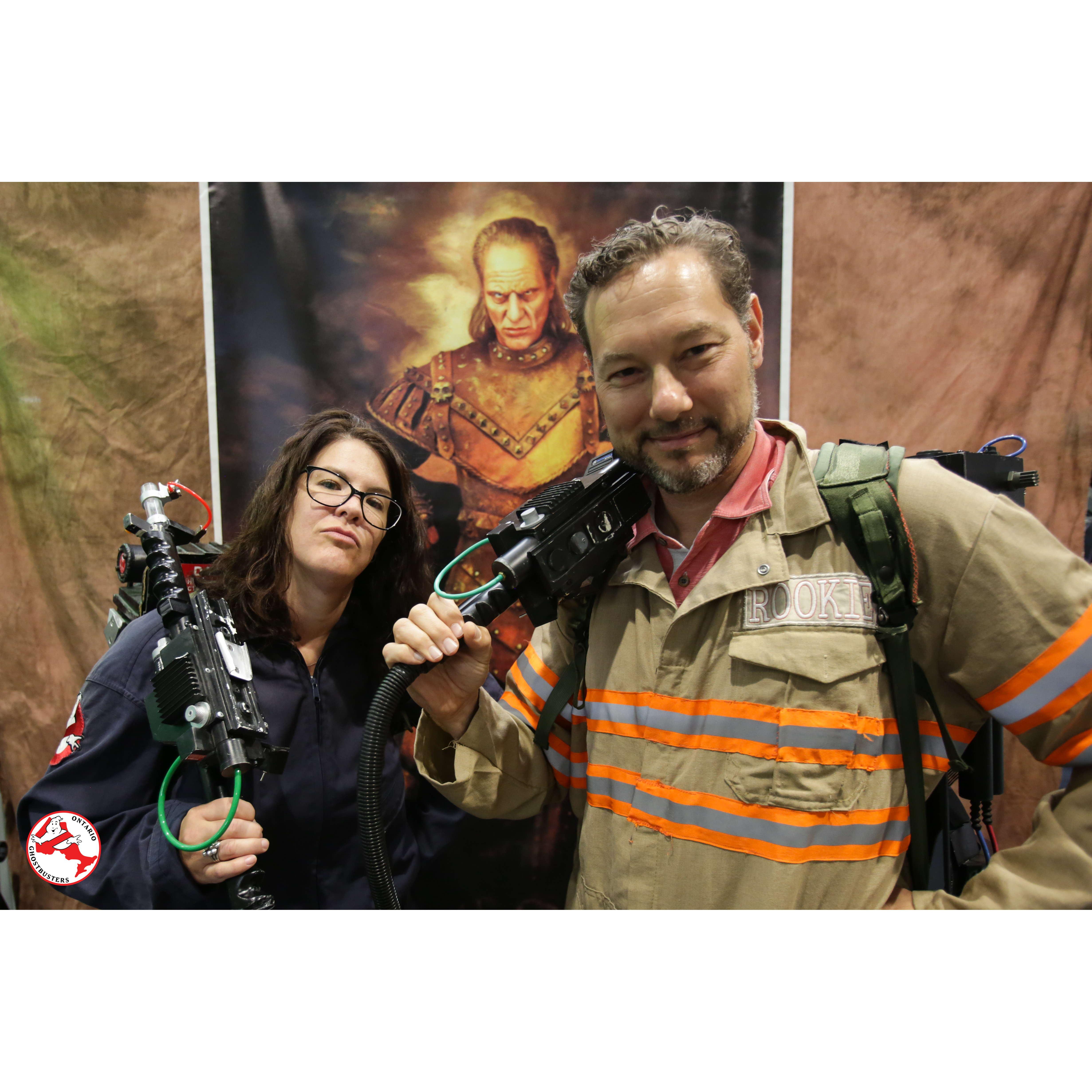 That time we were 'bustin ghosts!