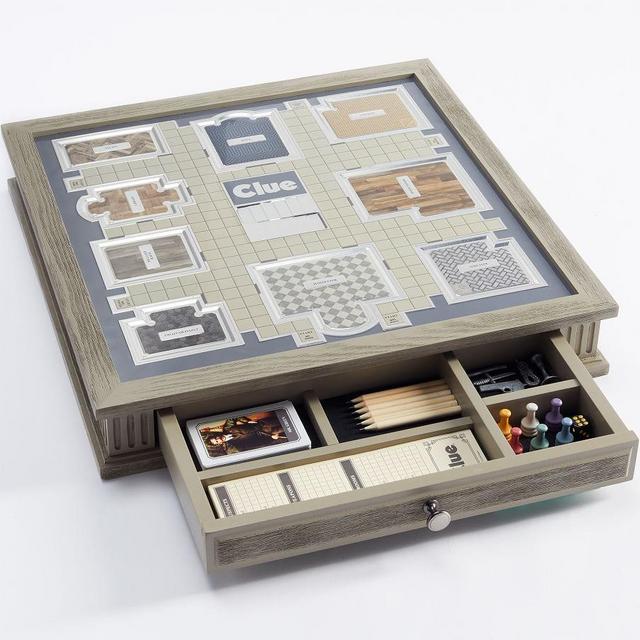 Wooden Clue Board Game - Luxury Edition