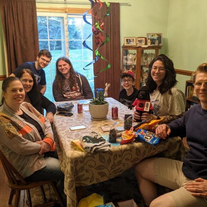 One of the many holiday's celebrated at Andrea's house