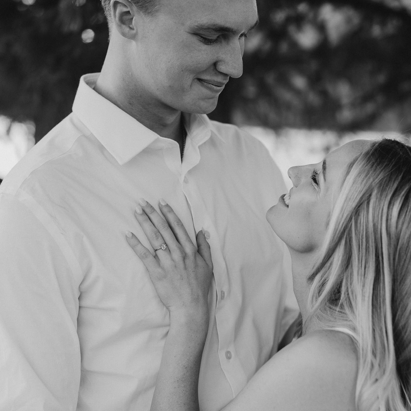 Our engagement photo shoot