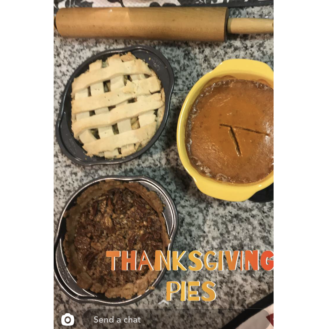 We made some mini pies for the holiday!