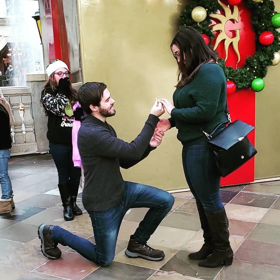 It was THE moment....the little girls' face in the background is priceless! This moment was amazing!