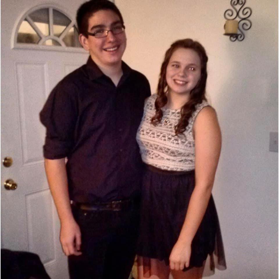 Our first high school dance