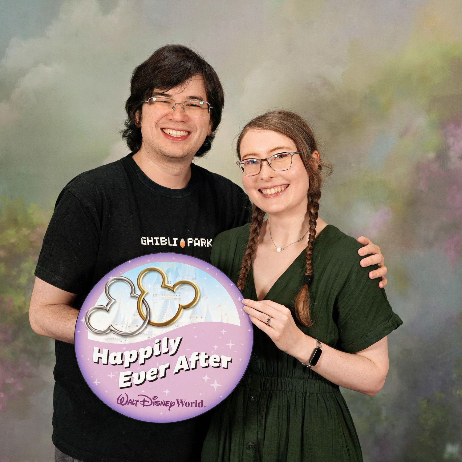 Disney Vacation 2026 - the closest thing we have to engagement photos.