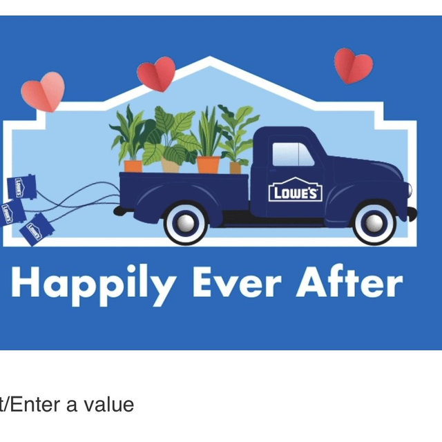 Lowe’s Gift Card