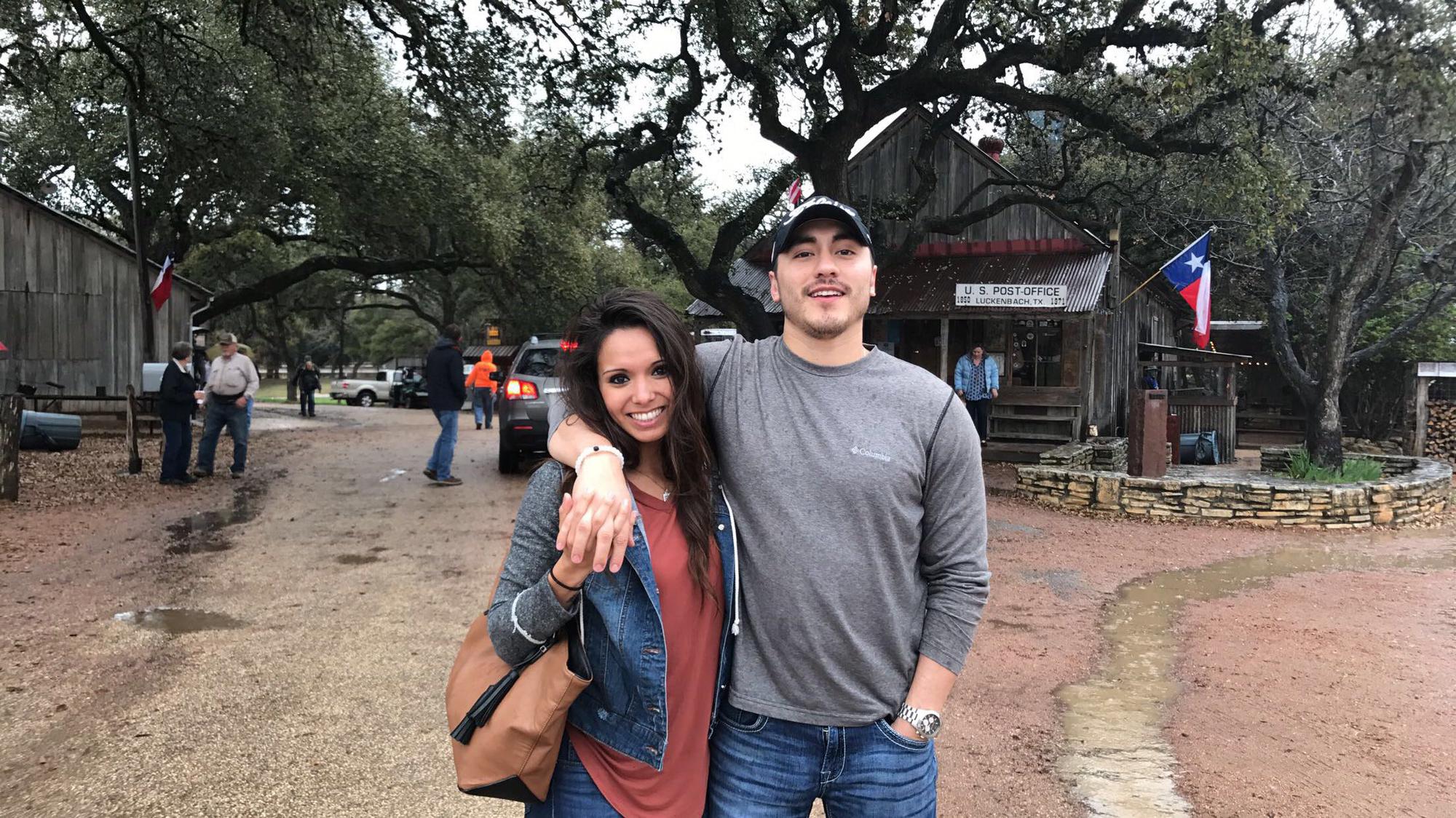 First trip together as a couple, Luckenbach, TX!