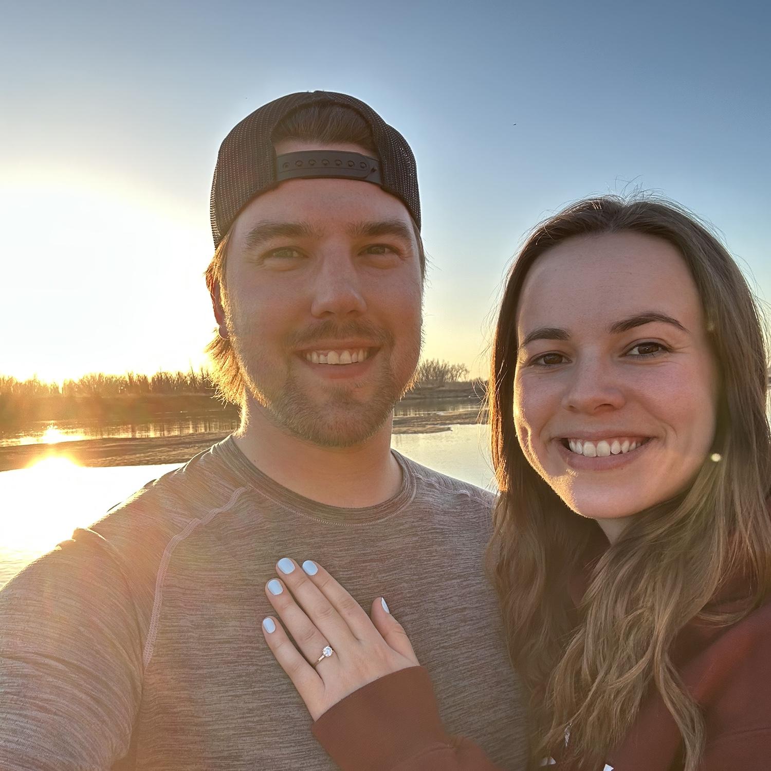 We got engaged!