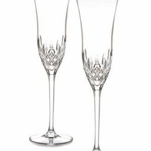 Waterford - Stemware, Lismore Essence Toasting Flutes, Set of 2